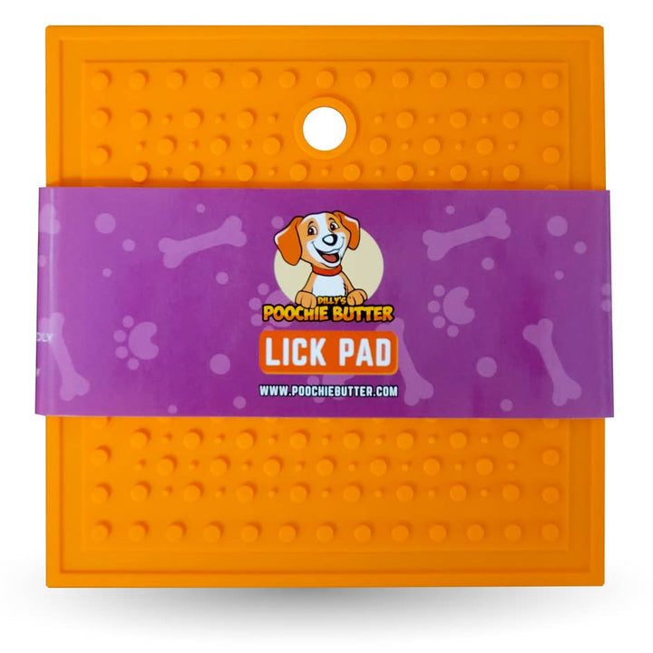 Lick Pad w/ Suction Cup-Square
