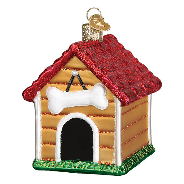 Dog House Ornament
