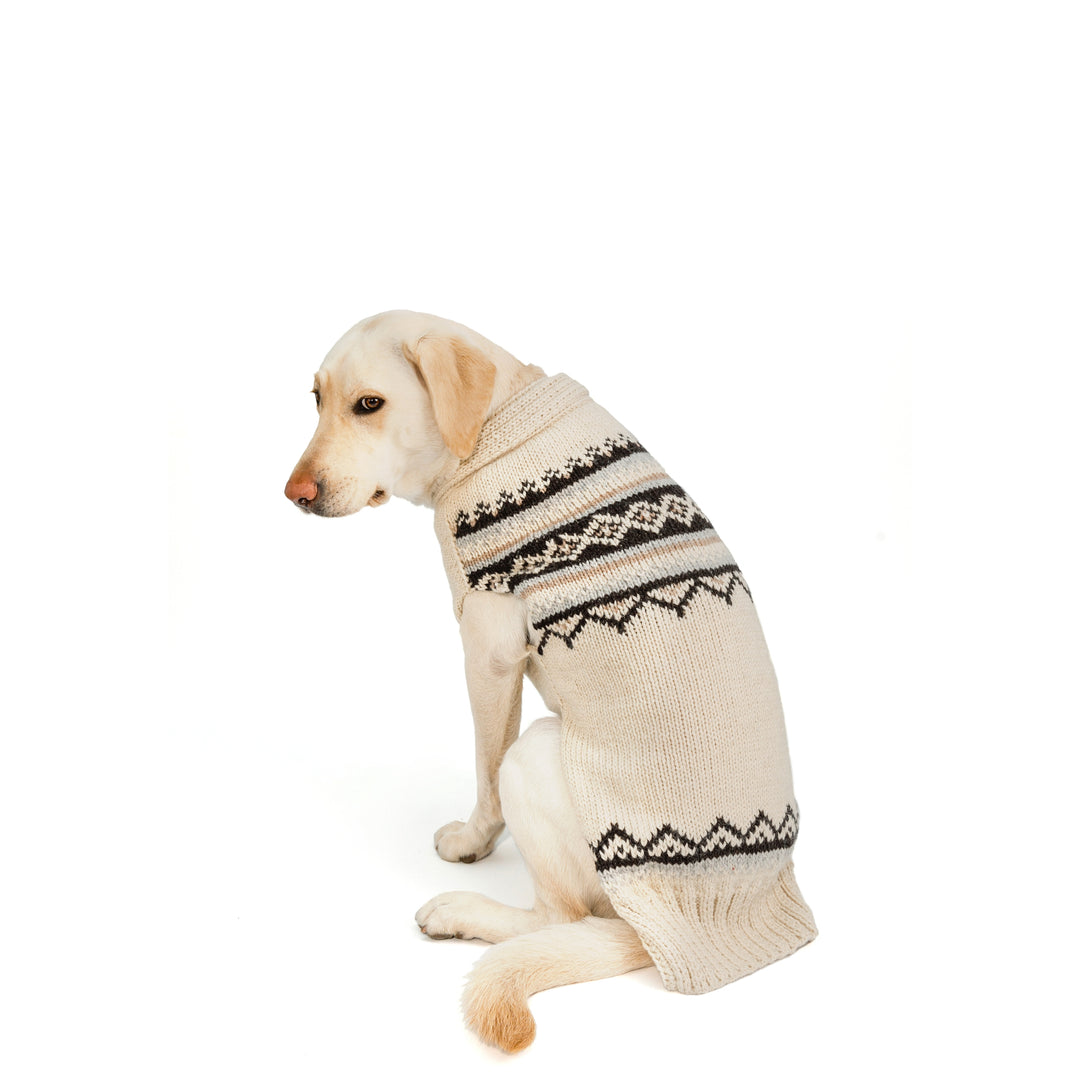Cream Wyatt Alpaca Sweater