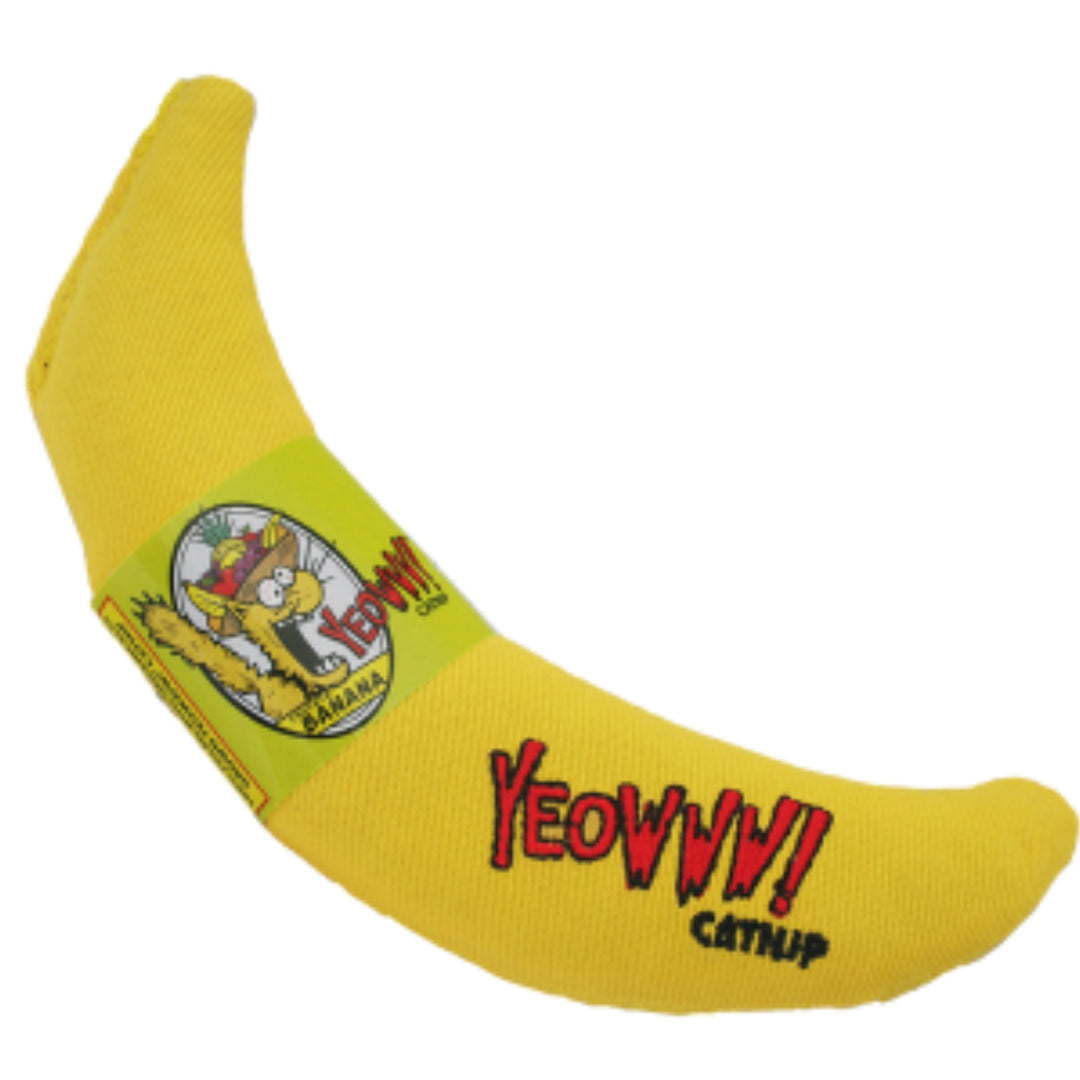 Banana Catnip Toy