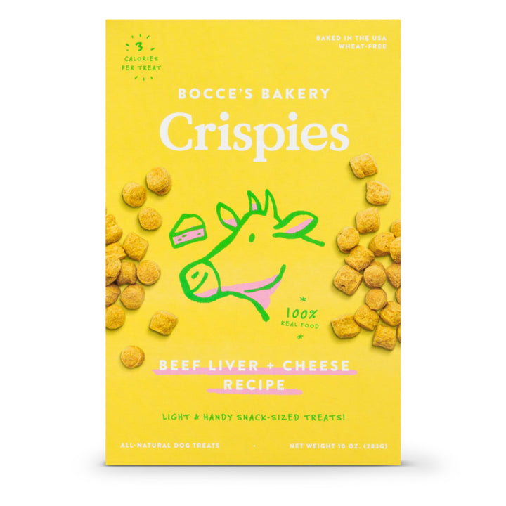 Beef Liver & Cheese Crispies 10oz