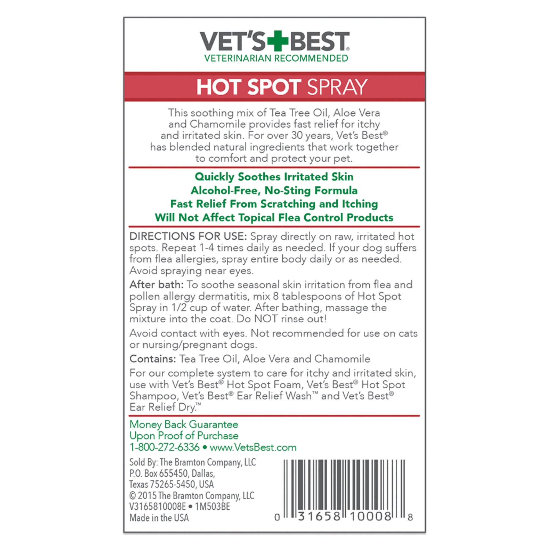 DISCVet's Best Hot Spot Spray Baxter Bailey & Company