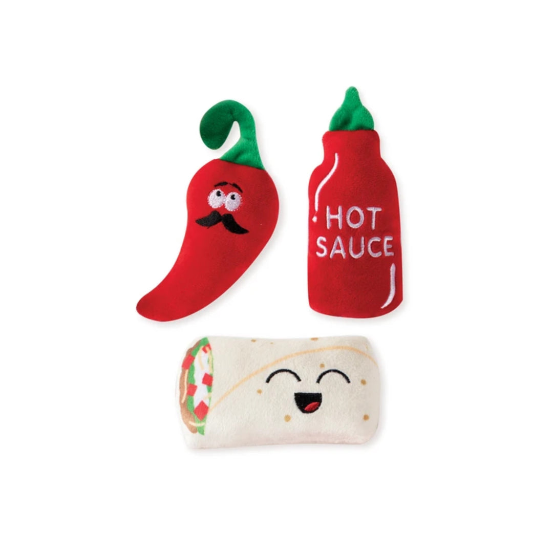 Hot And Spicy Minis Small Dog Toy