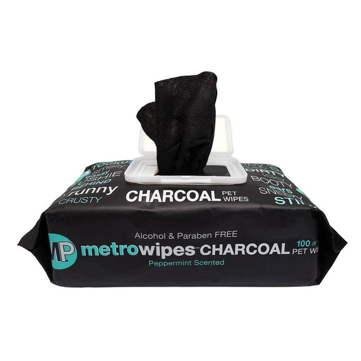 Metro Wipes - Charcoal & Peppermint