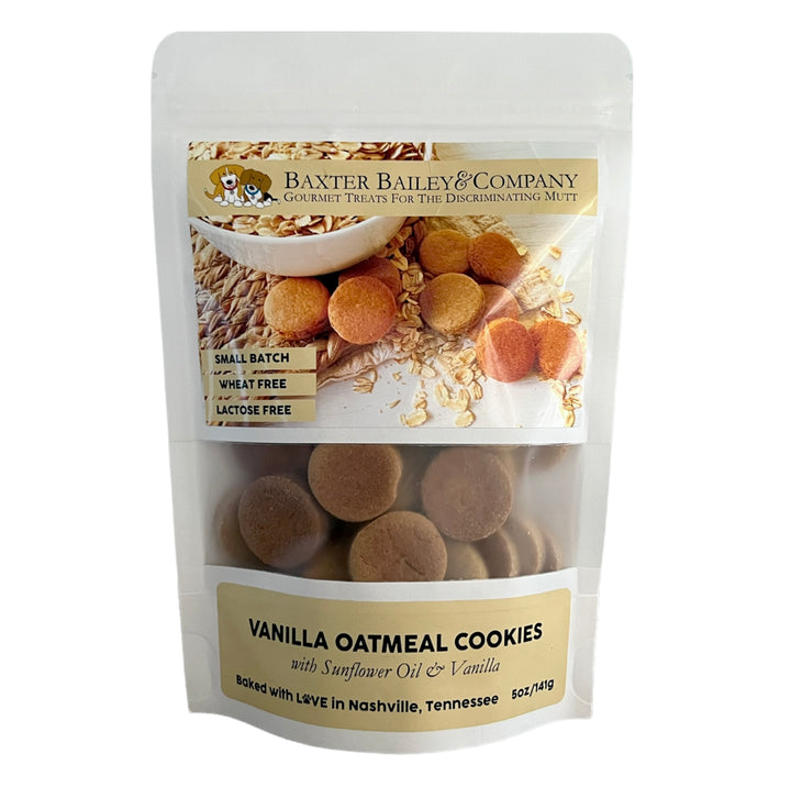 Vanilla Oatmeal Cookies