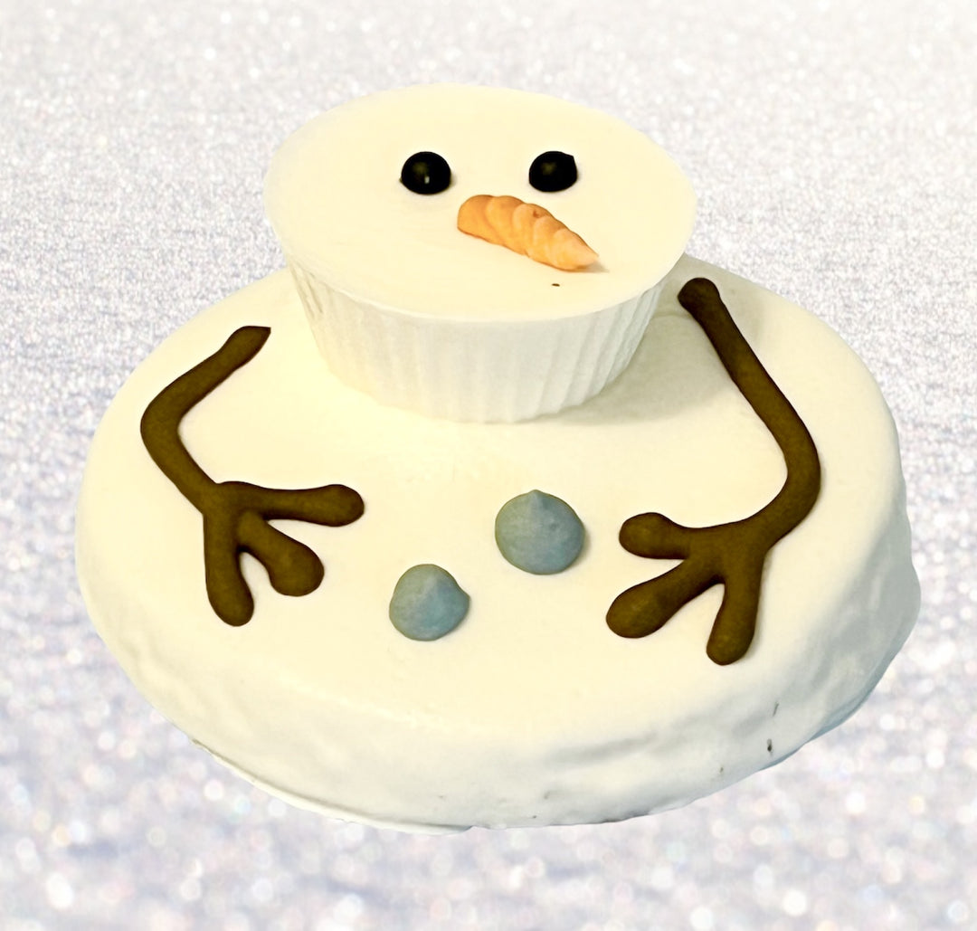 Melted Snowman Cookie