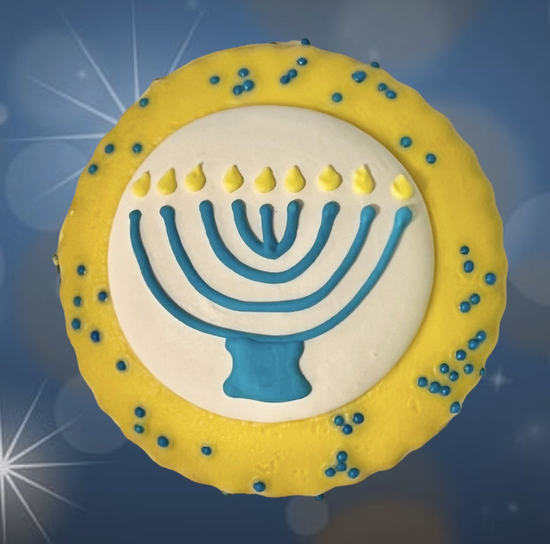 Menorah Cookie