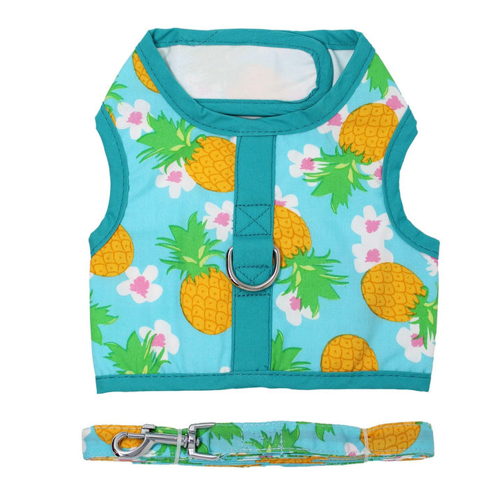Pineapple Luau Vest Harness & Leash