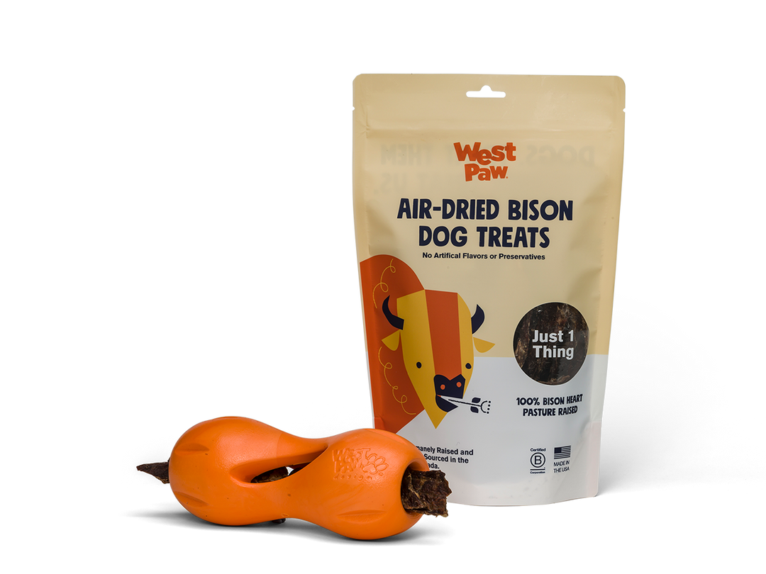 Bison Heart Air-Dried Dog Treat