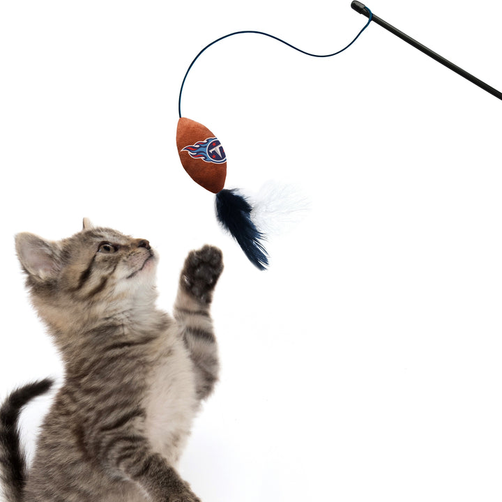 NFL Tennessee Titans Wand Cat Toy